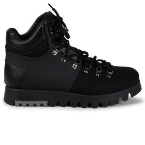 AQUATALIA Suede Platform Black Camoflauge Weather-Proof Boots 7